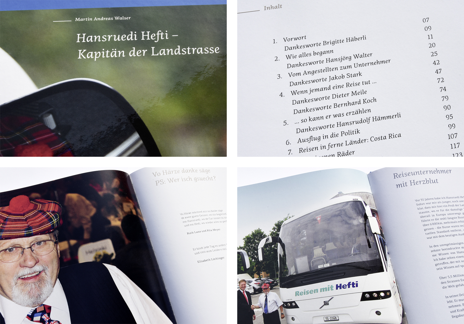 Buch - Hansruedi Hefti - Kapitän der Landstrasse